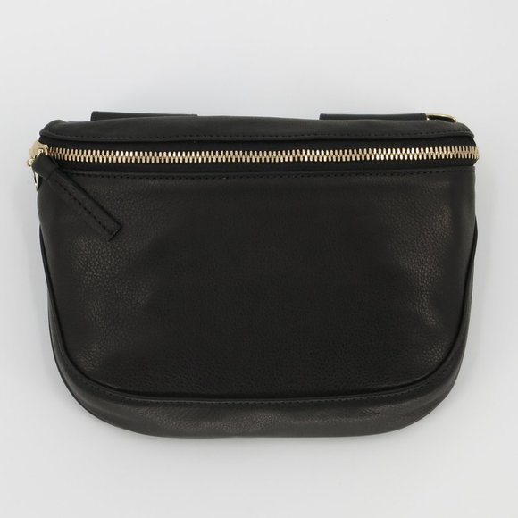 Clare V Handbags - Clare V. Fanny Pack in Black Velvet Leather